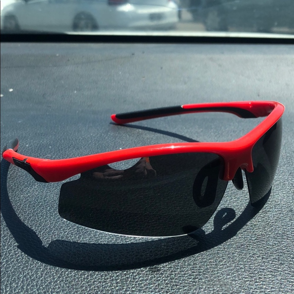 Red IronMan sunglasses